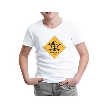Lord T-Shirt ÇB-930 Beyaz Breaking Bad Toxic Erkek Çocuk T-shirt