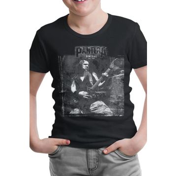 Lord T-Shirt CS-1184 Siyah Pantera Dimebag Scratch Erkek Çocuk T-shirt