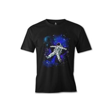 Lord T-Shirt Dreams in Space Siyah Erkek T-shirt