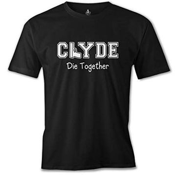 Lord T-Shirt ES-1536 Bonnie And Clyde Clyde Siyah Erkek T-Shirt