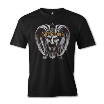Lord T-Shirt ES-655 Siyah Satyricon Erkek T-shirt