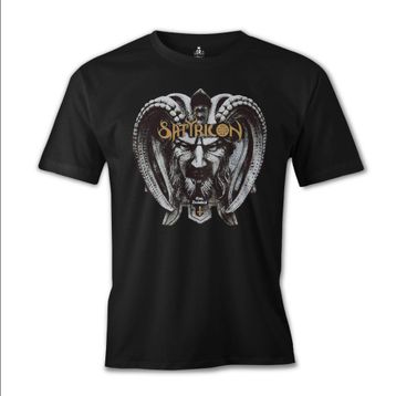 Lord T-Shirt ES-655 Siyah Satyricon Erkek T-shirt