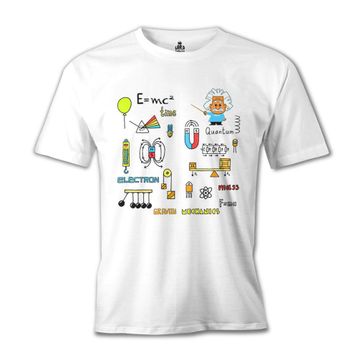 Lord T-Shirt Fizik - Enerji Beyaz Erkek T-shirt
