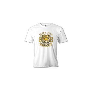 Lord T-Shirt Kaplan On Sekiz Beyaz Erkek T-Shirt