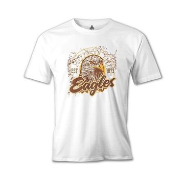 Lord T-Shirt Kartal On Sekiz Beyaz Erkek T-Shirt