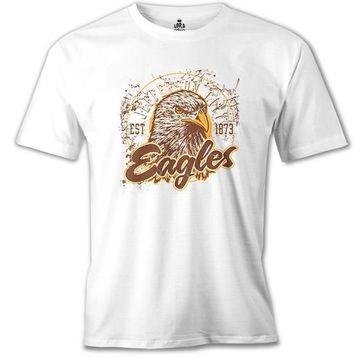 Lord T-Shirt Kartal On Sekiz Beyaz Erkek T-Shirt