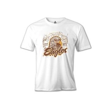 Lord T-Shirt Kartal On Sekiz Beyaz Erkek T-Shirt