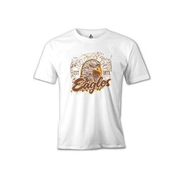 Lord T-Shirt Kartal On Sekiz Beyaz Erkek T-Shirt