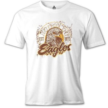 Lord T-Shirt Kartal On Sekiz Beyaz Erkek T-Shirt