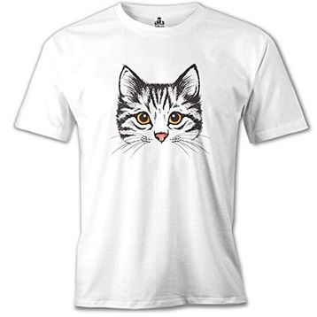 Lord T-Shirt Kedi - Not Today! Beyaz Erkek T-shirt