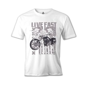 Lord T-Shirt MB-959 Hızlı Yaşa X Beyaz Erkek T-Shirt