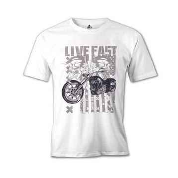 Lord T-Shirt MB-959 Hızlı Yaşa X Beyaz Erkek T-Shirt