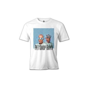 Lord T-Shirt Pet Shop Boys - Super Beyaz Erkek T-shirt