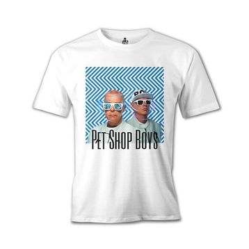 Lord T-Shirt Pet Shop Boys - Super Beyaz Erkek T-shirt