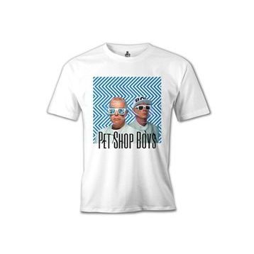 Lord T-Shirt Pet Shop Boys - Super Beyaz Erkek T-shirt