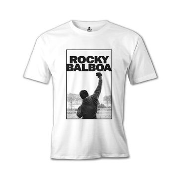 Lord T-Shirt Rocky Balboa - Win Beyaz Erkek T-shirt