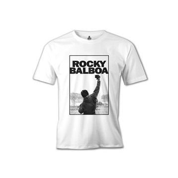 Lord T-Shirt Rocky Balboa - Win Beyaz Erkek T-shirt