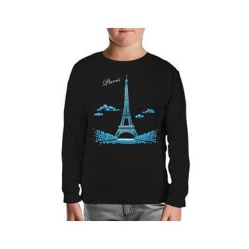 Lord T-Shirt SC-471 Siyah Parisian Erkek Çocuk Sweatshirt