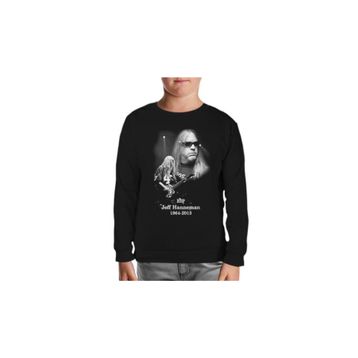Lord T-Shirt SC-803 Siyah Jeff Hanneman Rıp Erkek Çocuk Sweatshirt