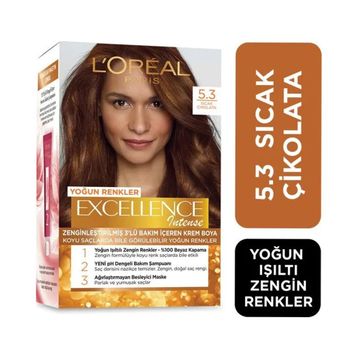 Loreal Excellence 5.3 Sıcak Çikolata Kit Saç Boyası