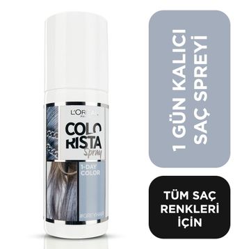 Loreal Paris 1 Günlük Kalıcı Sprey Greyhair 75 ml Colorista Spray Saç Boyası