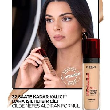Loreal Paris 130 Beige Peau Infaillible 32H Fresh Wear C Vitaminli Fondöten