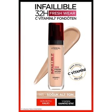 Loreal Paris 145 Face Infaillible Fondöten