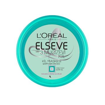 Loreal Paris 150 ml Elseve 3 Mucizevi Kil Maskesi