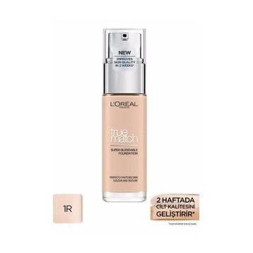 Loreal Paris 1R Rose İvory True Match Bakım Yapan Fondöteni