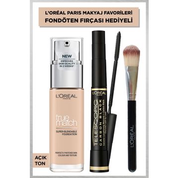 Loreal Paris 1R Rose İvory True Match Bakım Yapan Fondöteni