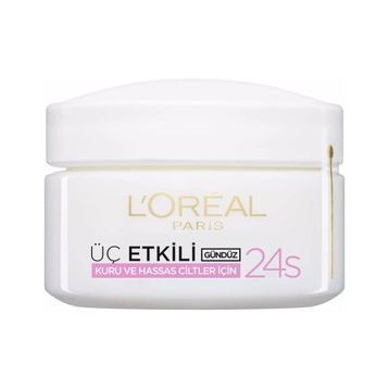 Loreal Paris 3 Etkili Kuru ve Hassas Ciltler için 50 ml Nemlendirici Krem