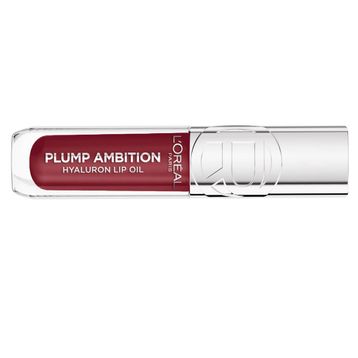 Loreal Paris 490 Berry Jolie Plump Ambition Hyaluron Lip Oil Besleyici ve Nemlendirici Dudak Parlatıcısı