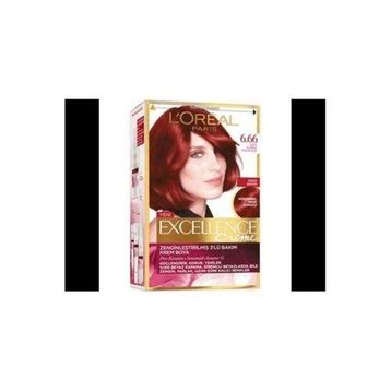 Loreal Paris 6-66 Koyu Kumral Yoğun Kızıl 50 ml Saç Boyası