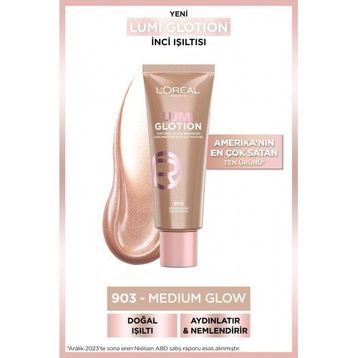 Loreal Paris 903 Medium Glow Doğal Işıltı Likit Highlighter