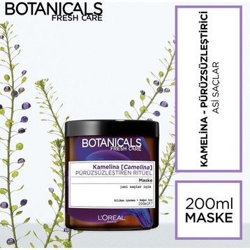 Loreal Paris Botanicals Fresh Care Kamelina 200 ml Pürüzsüzleştiren Saç Maskesi