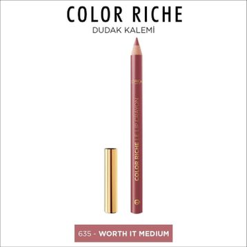 Loreal Paris Color Riche 635 Worth It Medium Dudak Kalemi