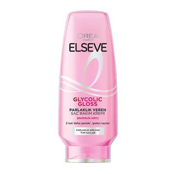 Loreal Paris Elseve Glycolic Gloss Parlaklık Veren 250 ml Saç Bakım Kremi