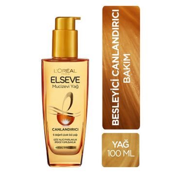 Loreal Paris Elseve Yıpranmış Saçlar Besleyici Canlandırıcı 100 ml Saç Bakım Yağı