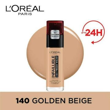 Loreal Paris Face Uzun Süre Kalıcı Infaillible 24h Fresh Wear 140 Golden Beige 30 ml Fondöten