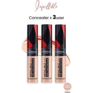 Loreal Paris Infaillible 24H More Than 323 Fawn 3 Adet Kapatıcı