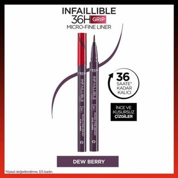 Loreal Paris Infaillible 36H Grip Micro Fine 04 Dew Berry Eyeliner