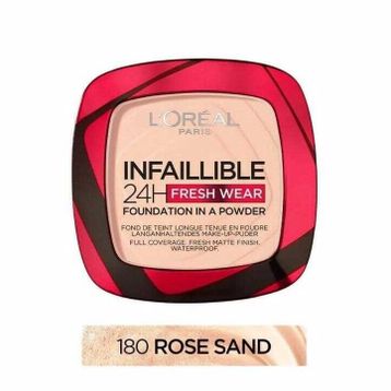 Loreal Paris Infaillible Fresh Wear 180 Rose Sand Pudra Fondöten