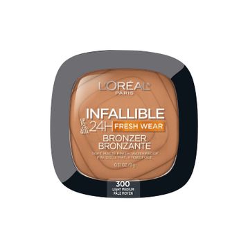 Loreal Paris Infaillible Fresh Wear No:300 Light Medium Soft Matte Bronzer