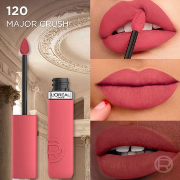 Loreal Paris Infaillible Matte Resistance 120 Major Crush Likit Mat Ruj