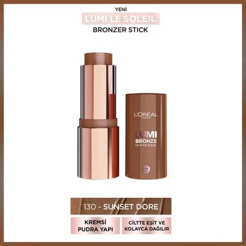 Loreal Paris Lumi Stick Bronzer 130 Sunset Dore
