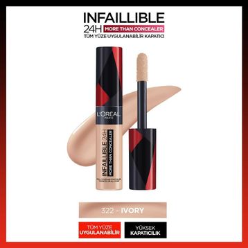 Loreal Paris Makeup 322 Ivory Infaillable Kapatıcı