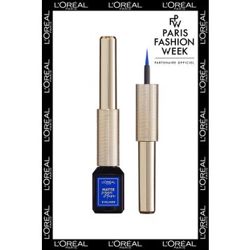 Loreal Paris Matte Signature 02 Blue Mavi Eyeliner