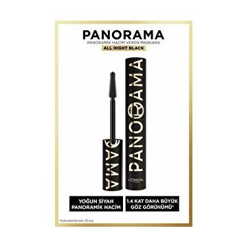 Loreal Paris Panorama All Night Black Maskara