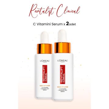 Loreal Paris Revitalift Clinical C Vitamini 2x30 ml Serum