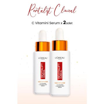 Loreal Paris Revitalift Clinical C Vitamini 2x30 ml Serum
